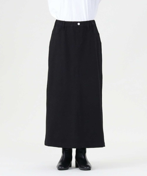 RAG MACHINE（ラグマシーン）の「【RAG MACHINE】「nobee」 楽伸びフレアスカート（スカート・レディース・ブラック×ホワイト/ブラック・S/M）」の9枚目の写真