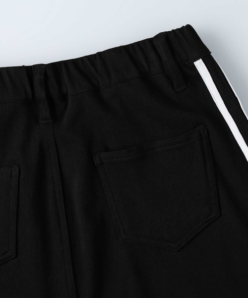 RAG MACHINE（ラグマシーン）の「【RAG MACHINE】「nobee」 楽伸びフレアスカート（スカート・レディース・ブラック×ホワイト/ブラック・S/M）」の18枚目の写真