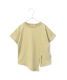 MAKE YOUR DAY（メイクユアデイ）の「無地スリットTシャツ■80～140cm（Tシャツ/カットソー・キッズ）」
