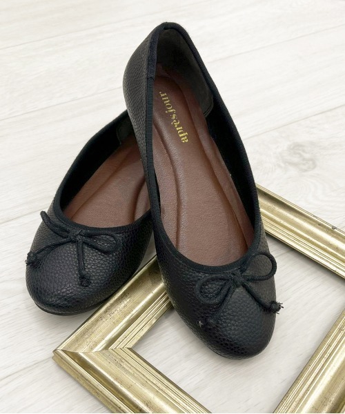 apres jour（アプレジュール）の「アソートスクエアトゥバレエシューズ【ZOZOTOWN限定アイテム】（バレエシューズ・レディース・モカ/クリーム/ミント/ブラック/ゴールド/ダークブラウン/ピンクベージュ/アイボリー・LARGE/MEDIUM/SMALL/X-LARGE）」の21枚目の写真