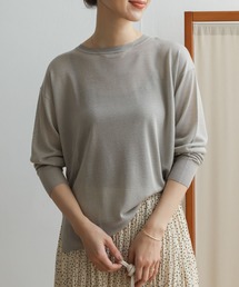 URBAN RESEARCH DOORS | ハイゲージシアーニットプルオーバー(ニット/セーター)