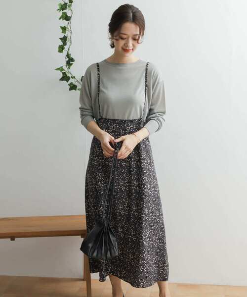 URBAN RESEARCH DOORS(アーバンリサーチドアーズ)の「ハイゲージシアーニットプルオーバー(ニット/セーター・レディース・ネイビー/ミント/ライトベージュ・ONE)」の13枚目の写真