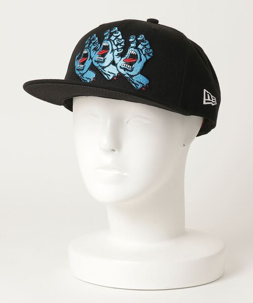 NEW ERA(ニューエラ)の「NEW ERA/ニューエラ キャップ 59FIFTY Santa Cruz サンタクルーズ スクリーミングハンド 12654527(キャップ・メンズ・ブラック・7 1/2/7 3/8/7 1/4)」の8枚目の写真