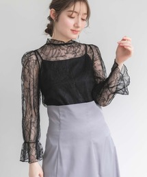 fifth | キャミソール付きシアーレースブラウス(シャツ/ブラウス)