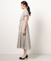 美品　Tob.byagnesb フラワーロングシャツワンピース To b. by agnes b.（トゥービーバイアニエスベー）の「WR10 ROBE