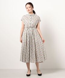 美品✨　トゥービーバイアニエスベー　花柄ロングシャツワンピース　リボン　フレア 59262557_16_d_215.jpg