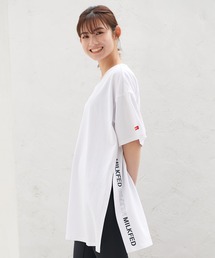 MILKFED.（ミルクフェド）の「SIDE SLIT LOGO TUNIC（チュニック・レディース）」