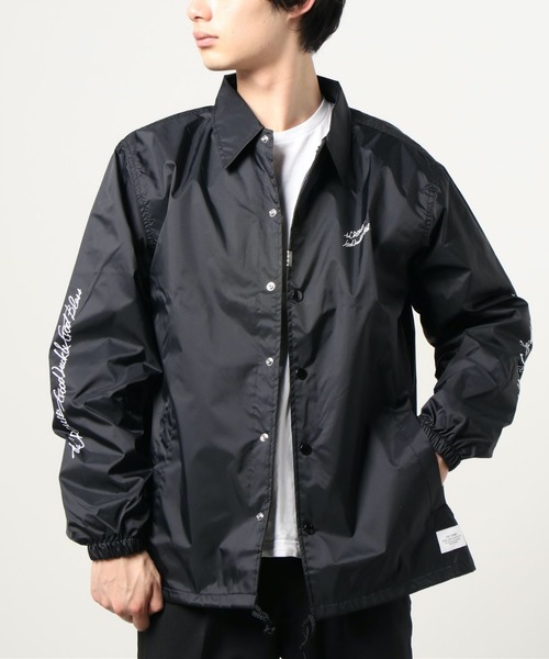 CRIMIE（クライミー）の「THE LETTERING LOGO COACH JACKET（ナイロン