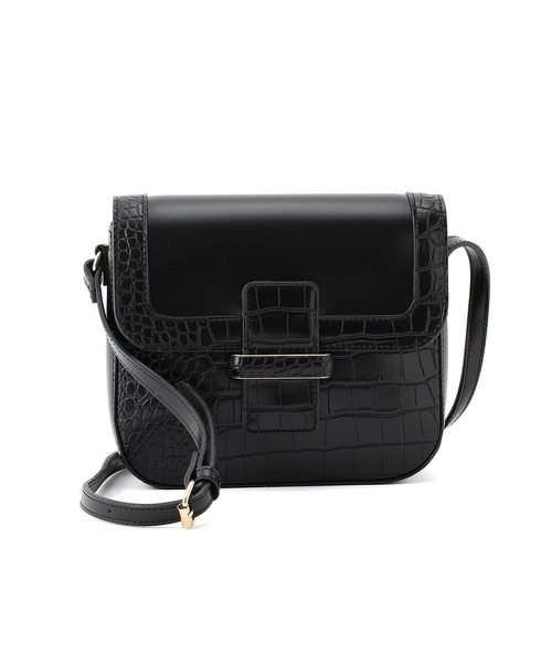 ROPE' PICNIC（ロペピクニック）の「くるみメタルサルカンクロココンビスクエアショルダーバッグ（ショルダーバッグ・レディース・ブラック/ベージュ/ブルー系その他3・FREE）」の5枚目の写真