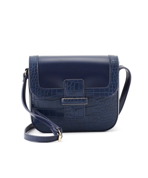 ROPE' PICNIC（ロペピクニック）の「くるみメタルサルカンクロココンビスクエアショルダーバッグ（ショルダーバッグ・レディース・ブラック/ベージュ/ブルー系その他3・FREE）」の13枚目の写真