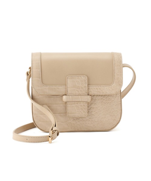 ROPE' PICNIC（ロペピクニック）の「くるみメタルサルカンクロココンビスクエアショルダーバッグ（ショルダーバッグ・レディース・ブラック/ベージュ/ブルー系その他3・FREE）」の9枚目の写真