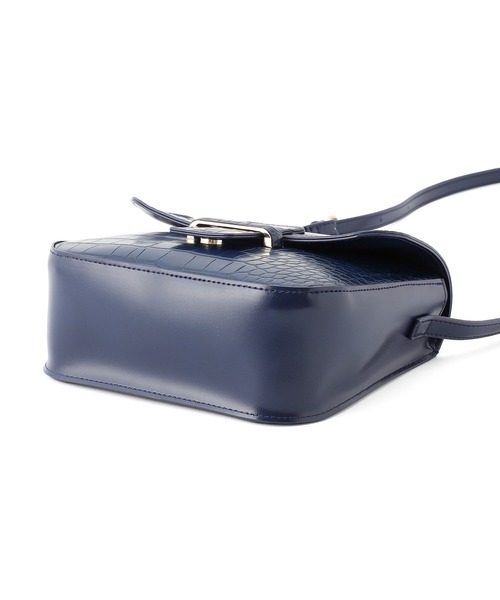 ROPE' PICNIC（ロペピクニック）の「くるみメタルサルカンクロココンビスクエアショルダーバッグ（ショルダーバッグ・レディース・ブラック/ベージュ/ブルー系その他3・FREE）」の7枚目の写真