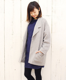 Kastane | 【Kastane】中綿ビッグジャケット(その他アウター)