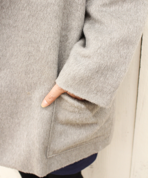 Kastane（カスタネ）の「【Kastane】中綿ビッグジャケット（その他アウター・レディース・グレー/ネイビー/キャメル/レンガ・FREE）」の20枚目の写真