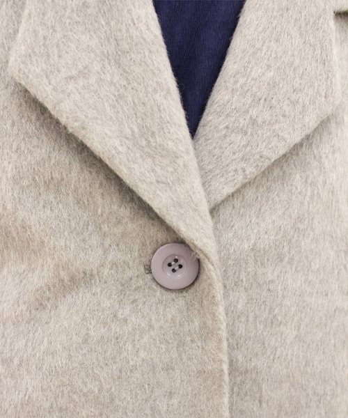 Kastane（カスタネ）の「【Kastane】中綿ビッグジャケット（その他アウター・レディース・グレー/ネイビー/キャメル/レンガ・FREE）」の11枚目の写真