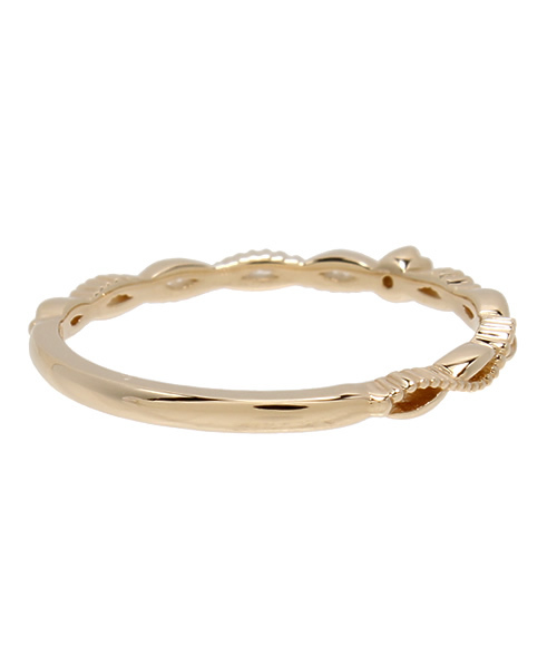 NOJESS(ノジェス)の「K10リング(30144111008)(リング・レディース・イエローゴールド・#11/#9/#7)」の3枚目の写真