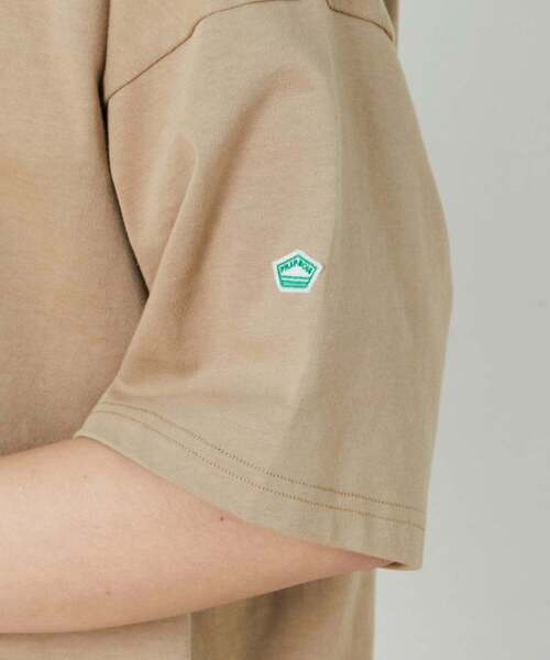 FRAPBOIS（フラボア）の「ベースＴ（Tシャツ/カットソー・レディース・ブラック/ホワイト/ベージュ・2/1）」の17枚目の写真