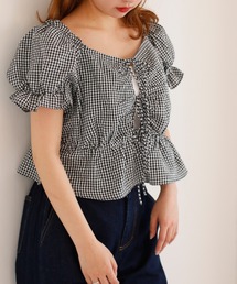 one after another NICE CLAUP（ワンアフターアナザーナイスクラップ）の「２枚セットチロルブラウス（シャツ/ブラウス）」