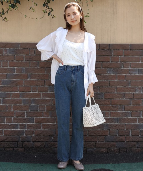 one after another NICE CLAUP(ワンアフターアナザーナイスクラップ)の「2枚セットチロルブラウス(シャツ/ブラウス・レディース・ベージュ/オフホワイト/ブラック系その他・FREE)」の17枚目の写真
