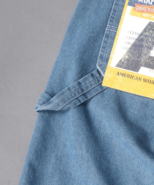 SITRY（シトリー）の「Loose tapered painter shorts/ルーズテーパード ペインターショーツ（デニムパンツ・メンズ・ブラック/ブラウン/ライトインディゴブルー/ストライプ/ワンウォッシュ・M/L）」の16枚目の写真