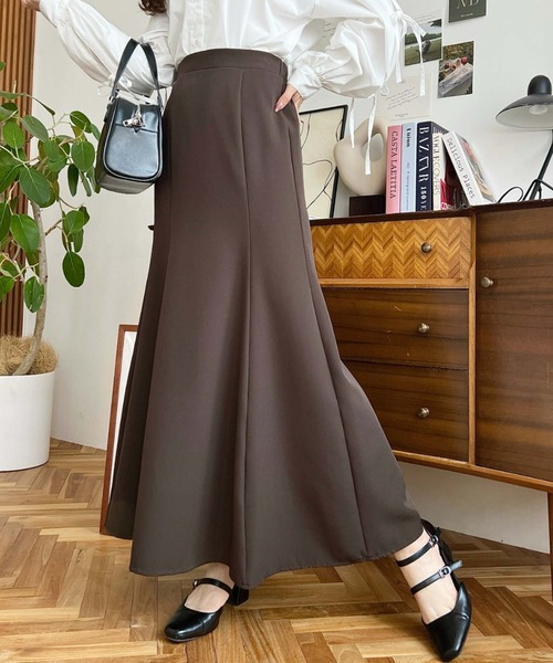 スカート　ベージュ　美品 セール】【累計販売枚数12万枚突破！】カットジョーゼット