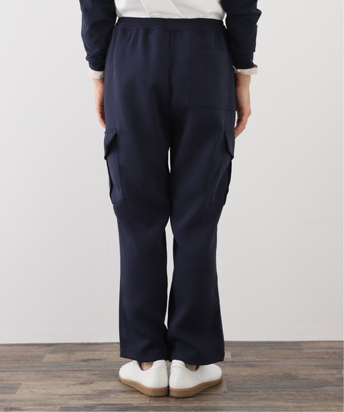 417 EDIFICE（フォーワンセブンエディフィス）の「フクレダブルクロス カーゴパンツ（カーゴパンツ・メンズ・ブラック/ネイビー・MEDIUM/LARGE）」の6枚目の写真