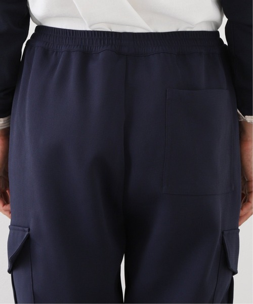 417 EDIFICE（フォーワンセブンエディフィス）の「フクレダブルクロス カーゴパンツ（カーゴパンツ・メンズ・ブラック/ネイビー・MEDIUM/LARGE）」の8枚目の写真
