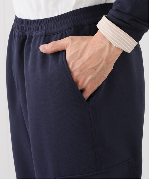 417 EDIFICE（フォーワンセブンエディフィス）の「フクレダブルクロス カーゴパンツ（カーゴパンツ・メンズ・ブラック/ネイビー・MEDIUM/LARGE）」の9枚目の写真