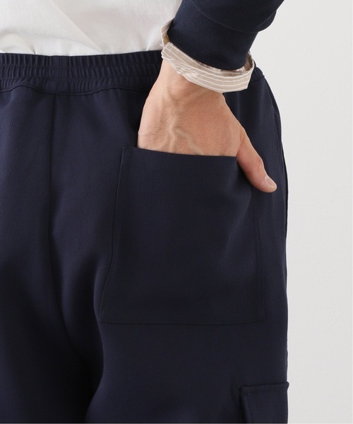 417 EDIFICE（フォーワンセブンエディフィス）の「フクレダブルクロス カーゴパンツ（カーゴパンツ・メンズ・ブラック/ネイビー・MEDIUM/LARGE）」の14枚目の写真