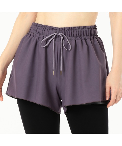 Chacott（チャコット）の「リバーシブルショートパンツ 軽量・2WAYにつかえておトク（その他パンツ・レディース・ライトグレー/ダークパープル/ローズ・M）」の20枚目の写真