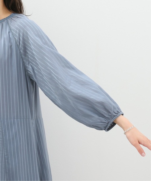 SLOBE IENA（スローブイエナ）の「シャドーストライプギャザー