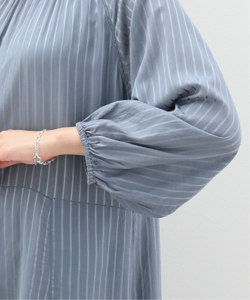 【新品】slobe ienaスローブイエナ シャドーストライプワンピース SLOBE IENA（スローブイエナ）の「シャドーストライプワンピース