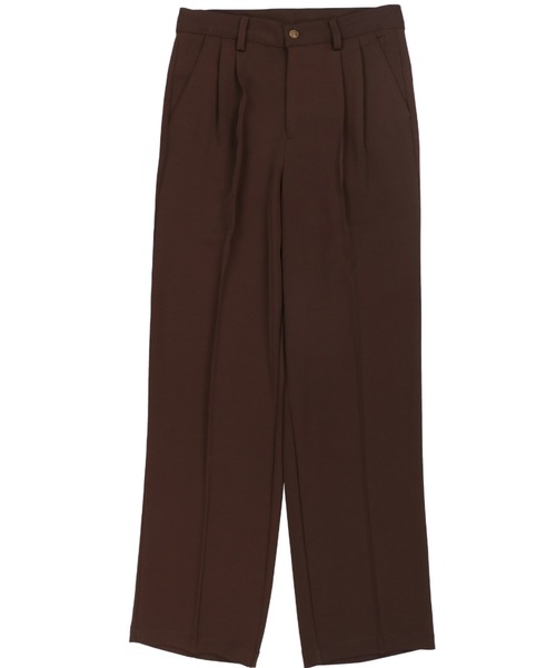 SPINNS（スピンズ）の「センタープレス ストレートパンツ（スラックス・メンズ・ブラック/ブラウン/アイボリー/ダークブルー・S/M/L）」の19枚目の写真