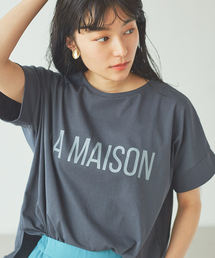 abahouse mavie | 【販売店舗限定】ワイドビッグロゴTシャツ(Tシャツ/カットソー)