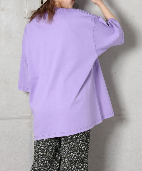 FREDY MAC（フレディーマック）の「【新色追加】【FREDYMAC ”SUNDAY TOOLS WEAR”】コントラストステッチポケットTシャツ（Tシャツ/カットソー・メンズ・アイボリー/オフホワイト/ブラック/ミント/ピンク/パープル/イエロー・M）」の14枚目の写真