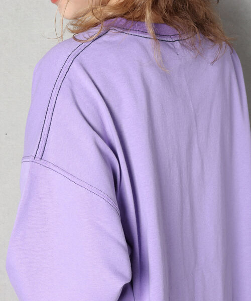 FREDY MAC（フレディーマック）の「【新色追加】【FREDYMAC ”SUNDAY TOOLS WEAR”】コントラストステッチポケットTシャツ（Tシャツ/カットソー・メンズ・アイボリー/オフホワイト/ブラック/ミント/ピンク/パープル/イエロー・M）」の15枚目の写真