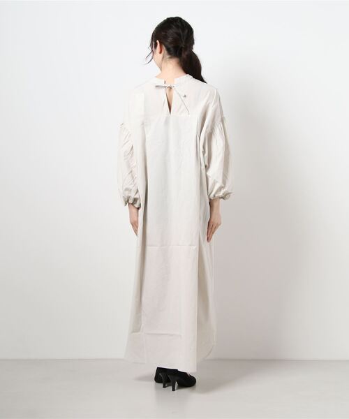 yuw（ユウ）の「２ＷＡＹパフワンピース８Ｓ　946794（ワンピース・レディース・ブラック/ベージュ/グリーン/パープル・FREE）」の5枚目の写真