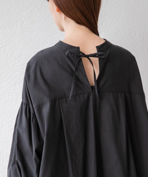 yuw（ユウ）の「２ＷＡＹパフワンピース８Ｓ　946794（ワンピース・レディース・ブラック/ベージュ/グリーン/パープル・FREE）」の10枚目の写真