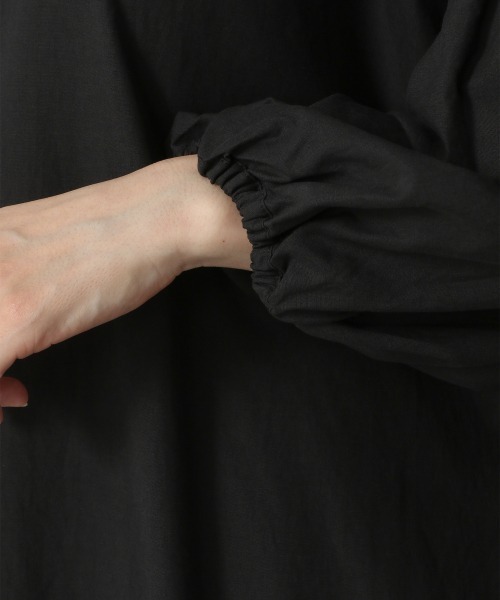 yuw（ユウ）の「２ＷＡＹパフワンピース８Ｓ　946794（ワンピース・レディース・ブラック/ベージュ/グリーン/パープル・FREE）」の20枚目の写真