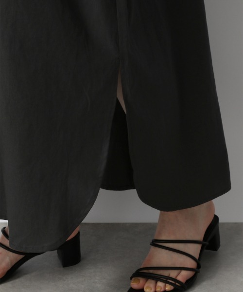 yuw（ユウ）の「２ＷＡＹパフワンピース８Ｓ　946794（ワンピース・レディース・ブラック/ベージュ/グリーン/パープル・FREE）」の22枚目の写真