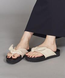 BEAUTY&YOUTH UNITED ARROWS | BY トングリボン プラットフォームサンダル(サンダル)