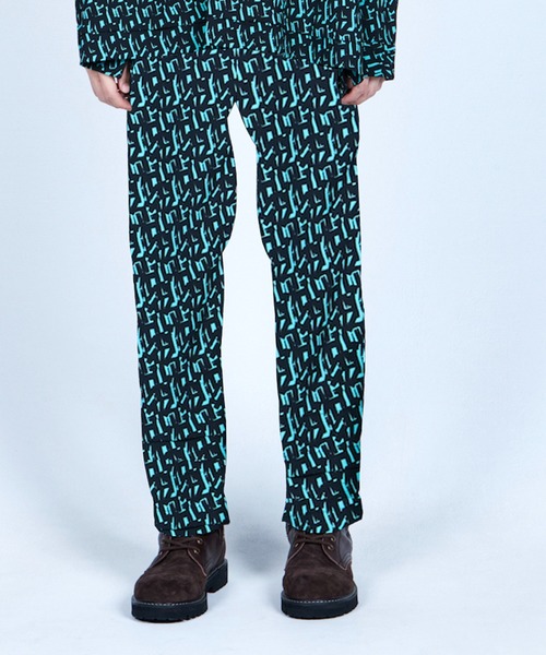 VIRGOwearworks(ヴァルゴウェアワークス)の「VISION EASY PANT(デニムパンツ・メンズ・グリーン/パープル/ホワイト・2/4/3)」の3枚目の写真