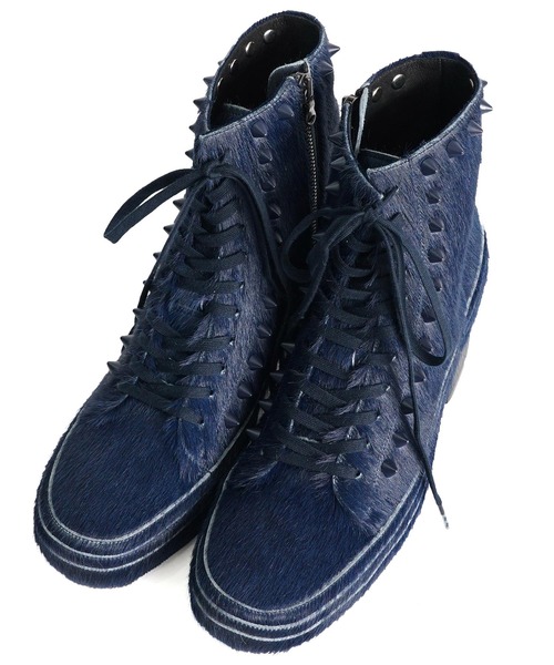 SHAREEF（シャリーフ）の「SNEAKER BOOTS（ブーツ・メンズ・ブラック/オフホワイト/ネイビー・2/1/3）」の3枚目の写真