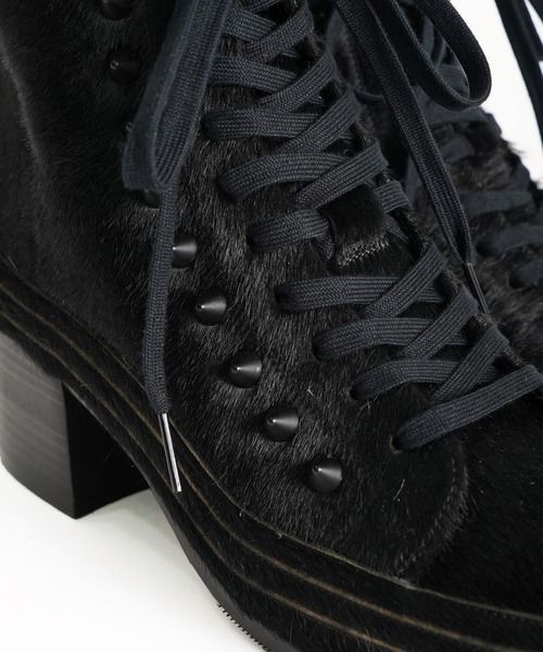 SHAREEF（シャリーフ）の「SNEAKER BOOTS（ブーツ・メンズ・ブラック/オフホワイト/ネイビー・2/1/3）」の6枚目の写真