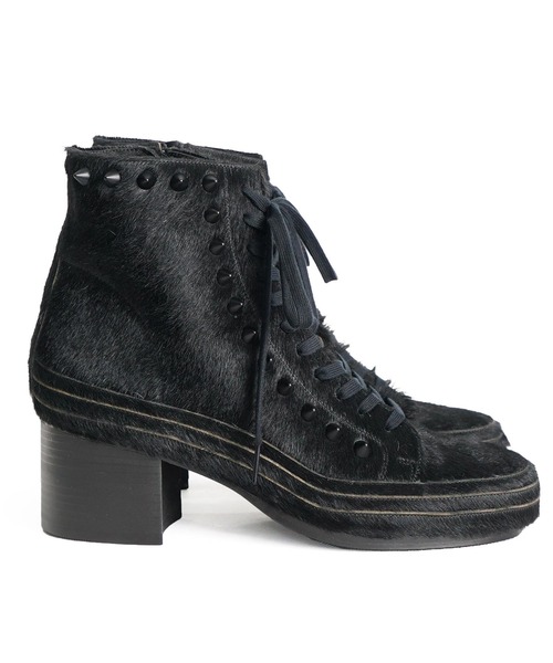 SHAREEF（シャリーフ）の「SNEAKER BOOTS（ブーツ・メンズ・ブラック/オフホワイト/ネイビー・2/1/3）」の7枚目の写真