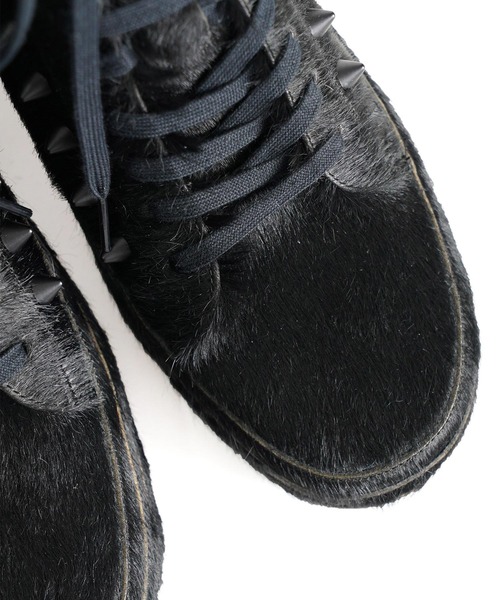 SHAREEF（シャリーフ）の「SNEAKER BOOTS（ブーツ・メンズ・ブラック/オフホワイト/ネイビー・2/1/3）」の8枚目の写真