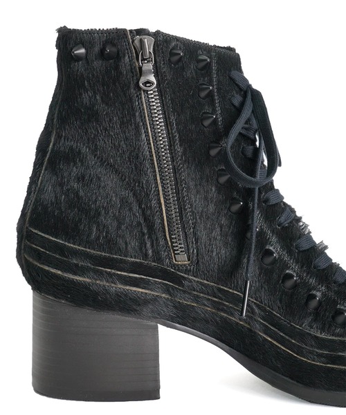 SHAREEF（シャリーフ）の「SNEAKER BOOTS（ブーツ・メンズ・ブラック/オフホワイト/ネイビー・2/1/3）」の9枚目の写真