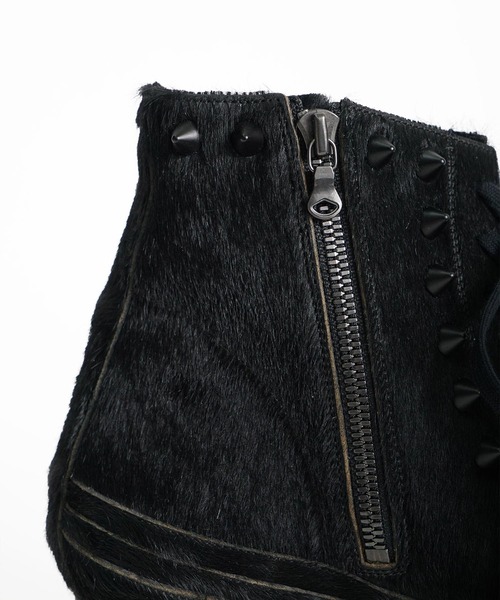 SHAREEF（シャリーフ）の「SNEAKER BOOTS（ブーツ・メンズ・ブラック/オフホワイト/ネイビー・2/1/3）」の10枚目の写真