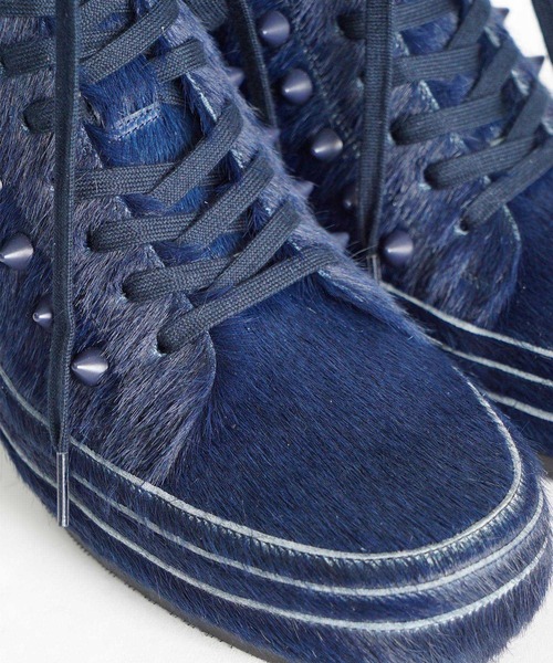 SHAREEF（シャリーフ）の「SNEAKER BOOTS（ブーツ・メンズ・ブラック/オフホワイト/ネイビー・2/1/3）」の12枚目の写真