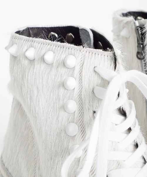 SHAREEF（シャリーフ）の「SNEAKER BOOTS（ブーツ・メンズ・ブラック/オフホワイト/ネイビー・2/1/3）」の17枚目の写真